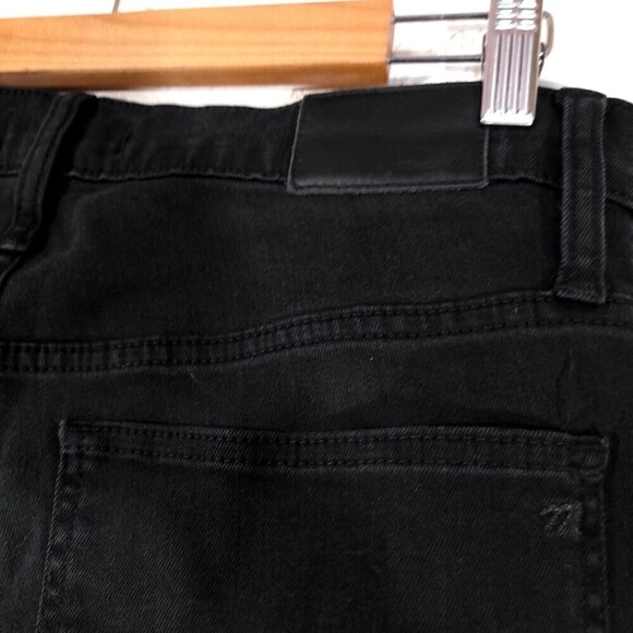 MADEWELL 9" Mid Rise Ankle Cropped Skinny Jeans Lunar Wash Black Denim 30 Basics - Picture 10 of 14
